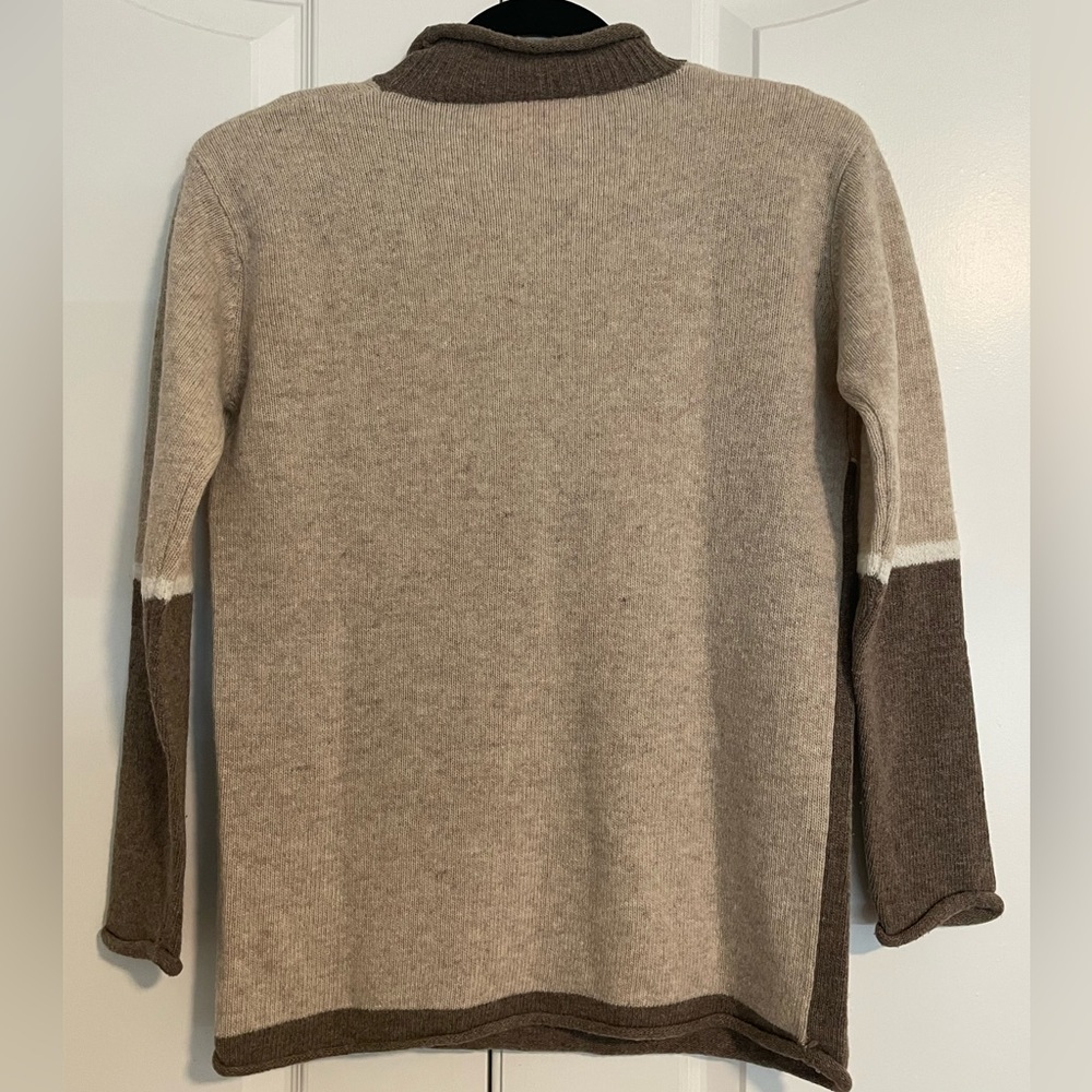 Rene Derby Lambswool Grandma Farm Sweater - Picture 2 of 5